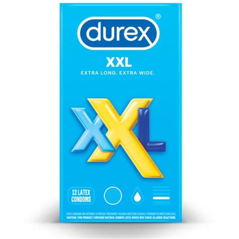 Durex Xxl Condom 12 Ct Pack Of 4