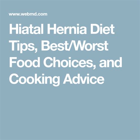 Hiatal Hernia Diet Tips Bestworst Food Choices And Cooking Advice