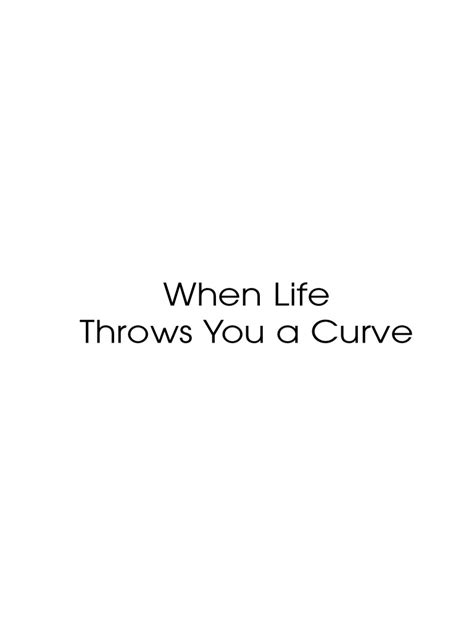 When Life Throws You A Curve Pdf Pitcher Paul The Apostle