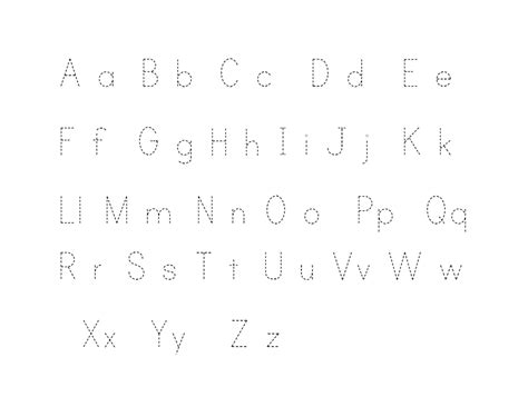 Upper And Lower Case Alphabet Printables