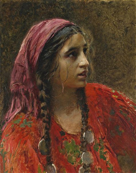 Gypsy Painting By Konstantin Makovsky Pixels