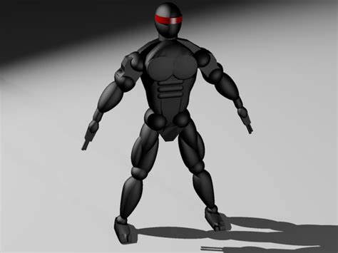 Robot Ninja 3d Models For Download Turbosquid