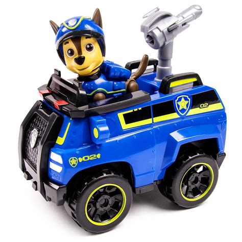 Spin Master Paw Patrol Paw Patrol Chases Spy Cruiser Vehicle And Figure