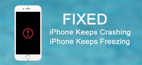 Iphone Keeps Freezing And Crashing Fix It By Yourself Iphone