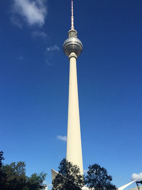 Tv Tower In Berlin Well Traveled Kids