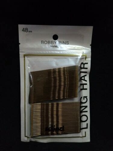 Scunci By Conair Long Hair Bobby Pins Brunette 48 Pcs Brand New In
