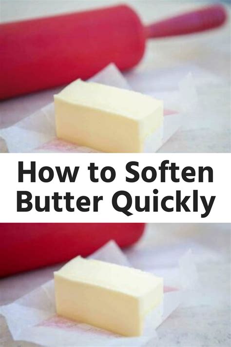 How To Soften Butter Quickly Recip Zoid