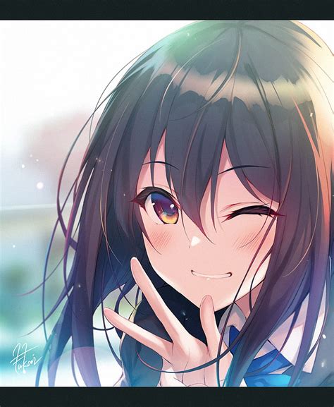 1920x1080px 1080p Free Download Anime Anime Girls Smiling Fukai