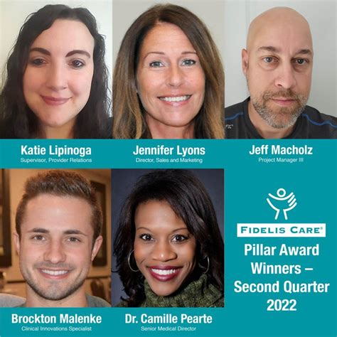 Fidelis Care On Linkedin The Fidelis Care Pillar Award Recognizes Top Performers Who Have