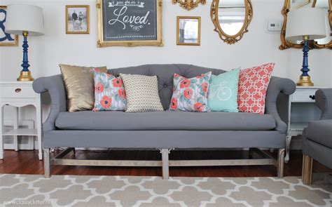 Repurposing a bench for outdoors How to reupholster a sofa