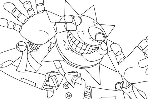 Printable Sundrop Fnaf Coloring Page Free Printable Coloring Pages