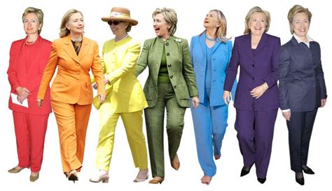See Hillary Clinton S Colorful Pantsuits