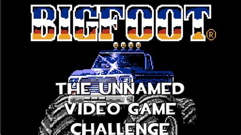 The Unnamed Video Game Challenge Bigfoot Nes Youtube