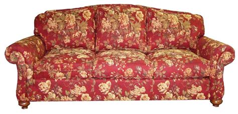 Ethan Allen Floral Couch Sofa 3 Cushions Floral Couch Floral Sofa