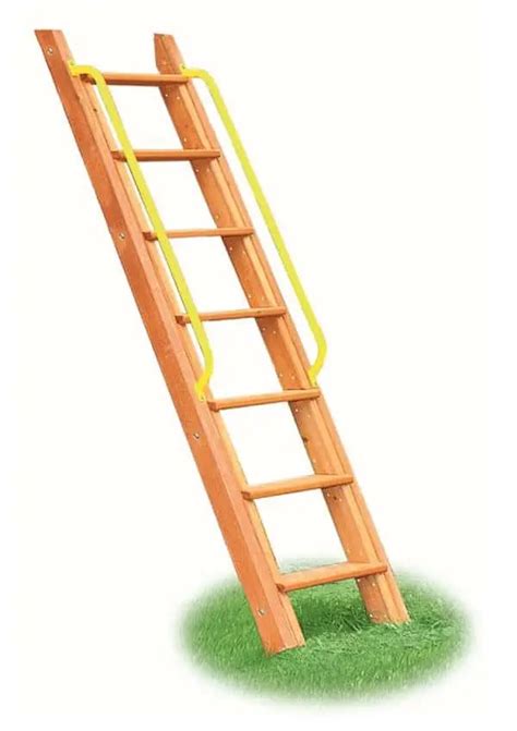 Wooden Step Ladders For Swing Sets And Playsets For Sale Now