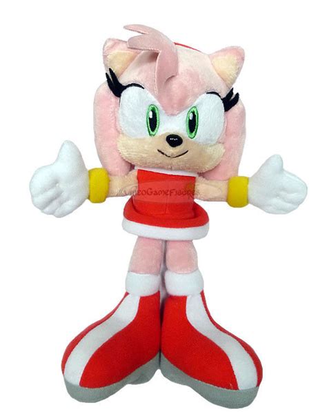 Sonic The Hedgehog Amy Rose Plush Doll Figure Toy Official Licensed Jp
