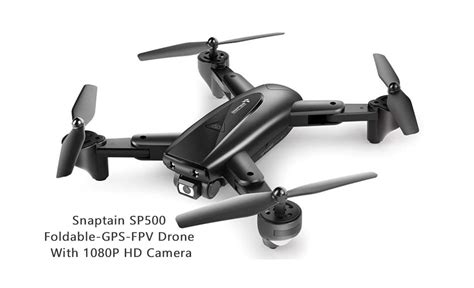 Snaptain Sp500 Fold Able Gps Fpv Drone
