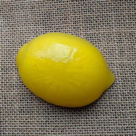 Lemon Soap Lemon Shaped Soap Lemon Soap Bar Fruit Soap Etsy