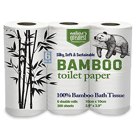 Bamboo Toilet Paper Rolls Ply Made From Tree Free Bamboo Fibers Eco Friendly