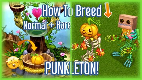 How to breed Normal + Rare Punkleton! - YouTube