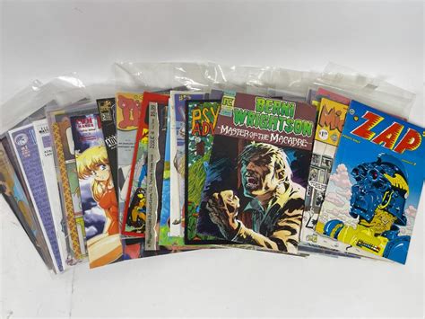 Collection Of Vintage Adult Comic Books See Photos Explicit Content