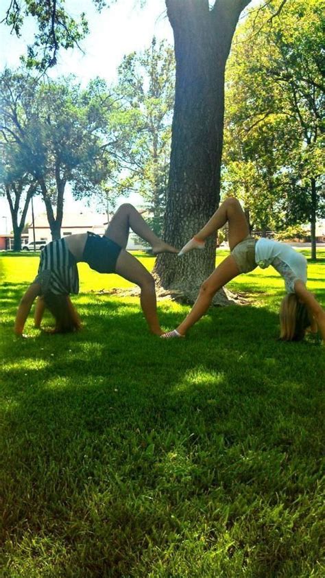 31 Best 2 Person Gymnastics Poses Images On Pinterest