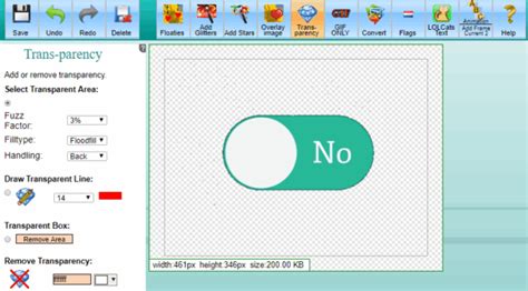 5 Free Online Transparent GIF Maker Next, you can customize your gif: