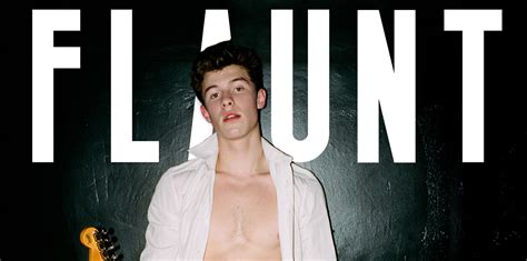 Shawn Mendes Shows Off Killer Abs For Shirtless ‘flaunt Cover