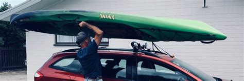 How To Load A Kayak On A J Rack By Yourself With Pictures