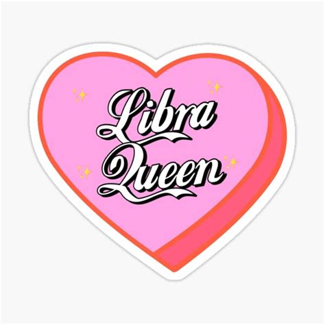 Libra Queen By Gabyiscool Sticker For Sale By Gabyiscool Redbubble