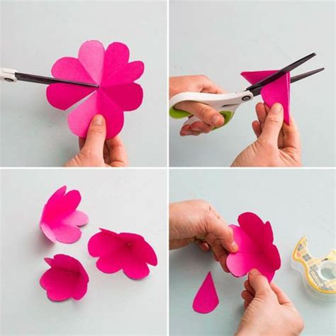 1001 idées pour carte de fête des mères à faire vous mêmes pop up flower cards paper flowers