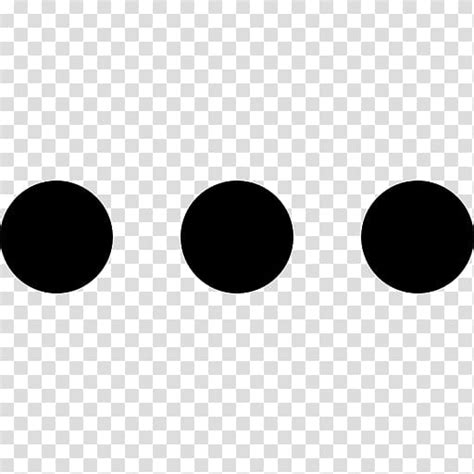 Computer Icons Dots Three Buttons Transparent Background Png Clipart
