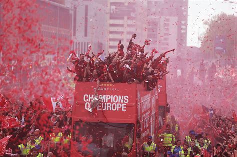 Liverpools Champions League Victory Parade Liverpool Echo