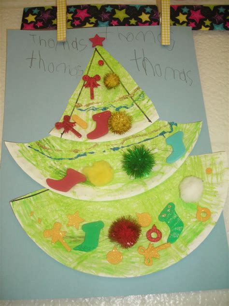 Creating Lifelong Learners Paper Plate Christmas Tree