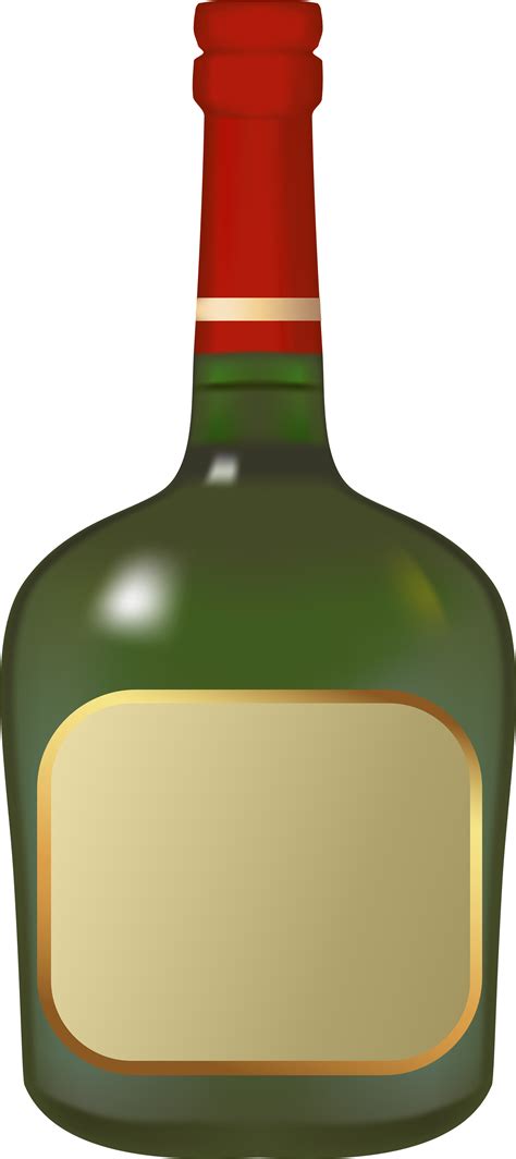 Download Liquor Bottle Png Clipart Cartoon Alcohol Bottle Png