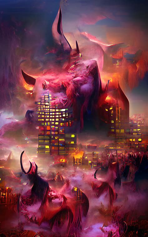 Hell City Concept By Magnus Yorgensen