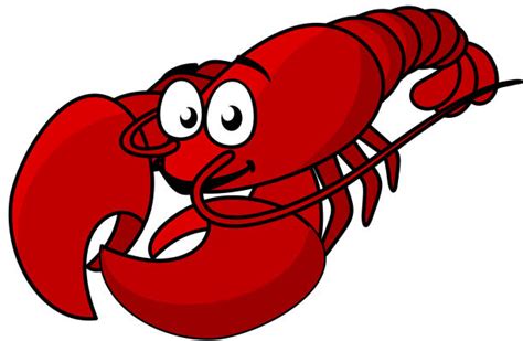 Lobster Cartoon Illustrations Royalty Free Vector Graphics And Clip Art