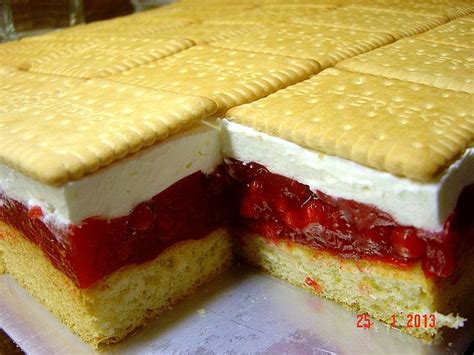 Zitronenkuchen lässt sich sehr vielfältig variieren. Butterkeks-Himbeer-Kuchen von melone80 | Chefkoch ...