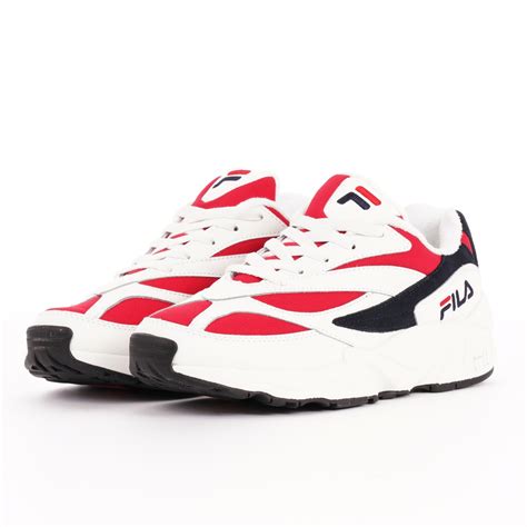 Fila V94m Low White Navy And Red 1010255 150
