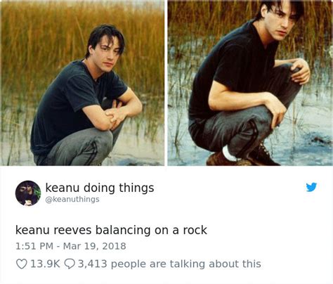 Keanu Reeves Is Doing Things And The Internet Can't Stop Laughing At It