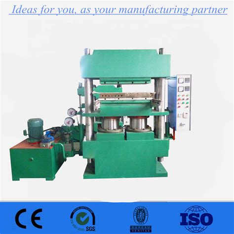 Rubber Pad Vulcanizing Curing Compression Molding Moulding Press