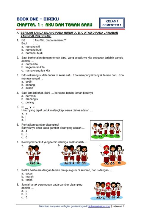 Materi Dan Soal Tematik Kelas 2 Tema 6 Subtema 2 Pembelajaran 5