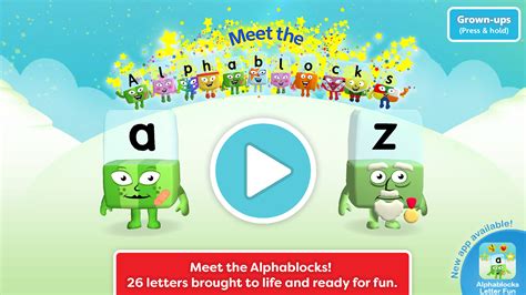 Everyone is at one place at one time. Meet the Alphablocks!: Amazon.com.br: Amazon Appstore