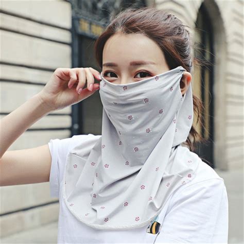 Reusable Mask Sunscreen Dust Proof Outdoor Riding Breathable Face Neck Scarf Protective Mouth