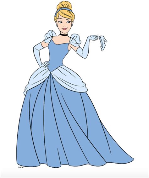 Cinderella Holding Her Glass Slipper Disney Princess Art Cinderella
