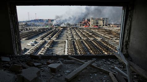 Workers Begin Clearing Site Of Deadly Explosion In Tianjin Ctv News