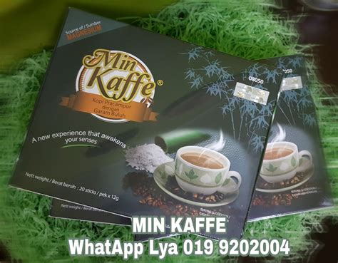 Menghilangkan keletihan fizikal dan mental. Min Kaffe : Kopi Pra Campuran Dengan Garam Buluh Kaya ...