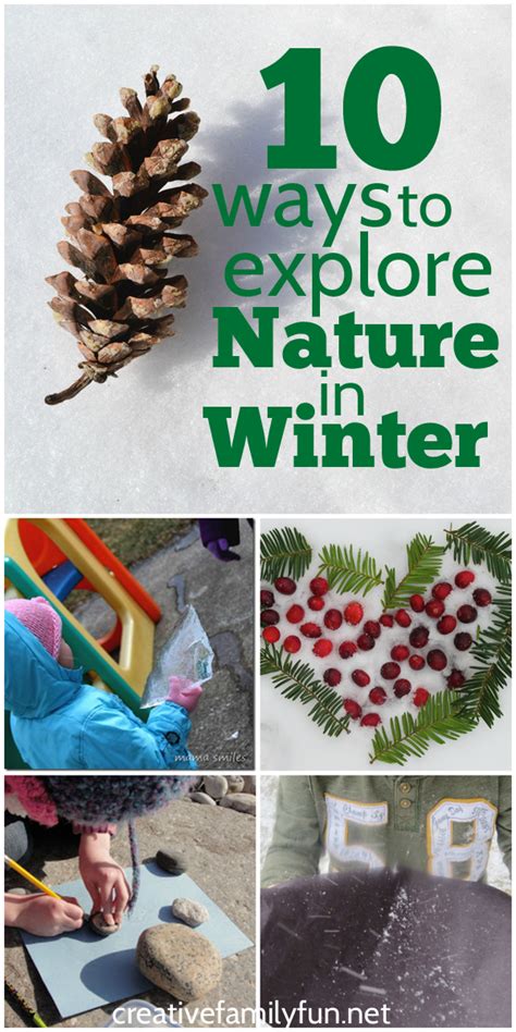 Fun outdoor water activities for kids to keep cool this summer. 10 Ways to Explore Nature In Winter | Winter outdoor ...