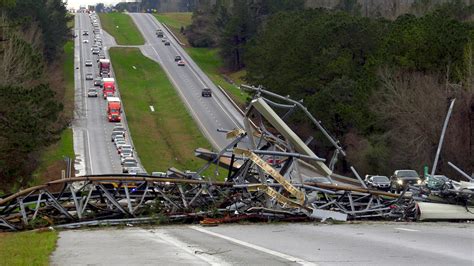 A video for the close of a weather special. At Least 14 Dead in Alabama After Tornadoes Strike the ...