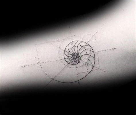 The golden ratio and the fibonacci spiral tattoo on the wrist Tattoo Trends - Fibonacci tattoo design ideas 16 ...